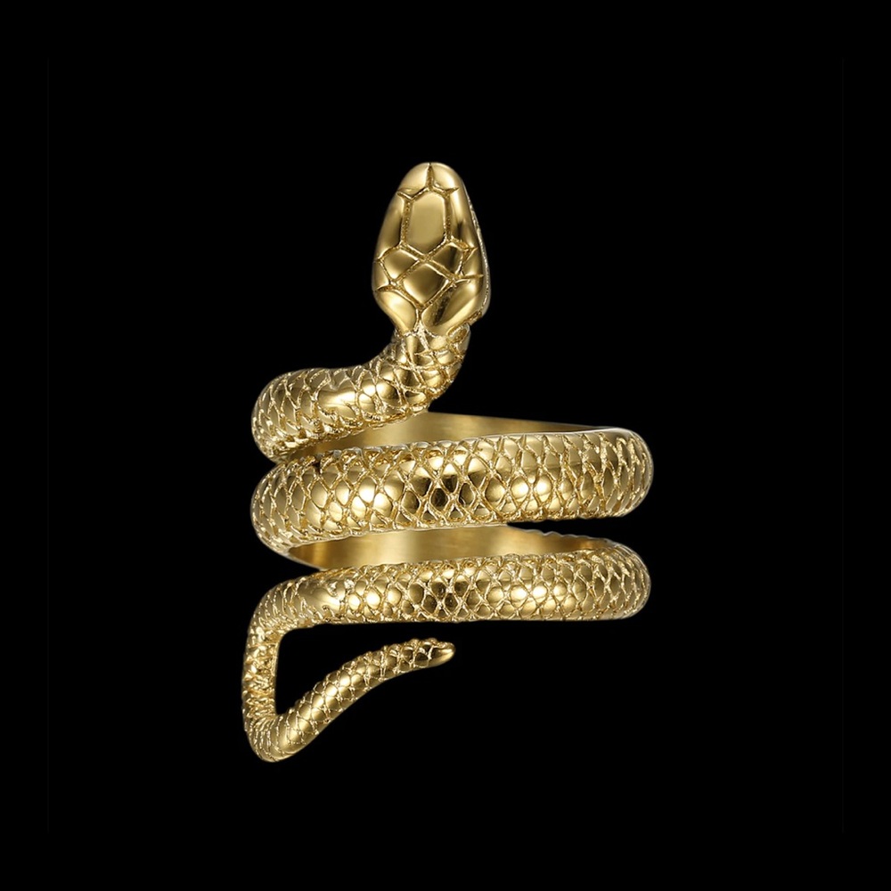Gold Snake Ring